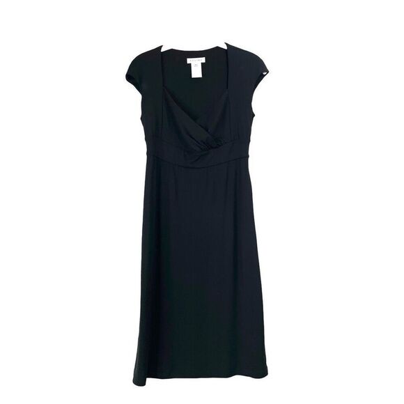 Celine little black sheath midi dress Size EU 40 black designer - Picture 1 of 9